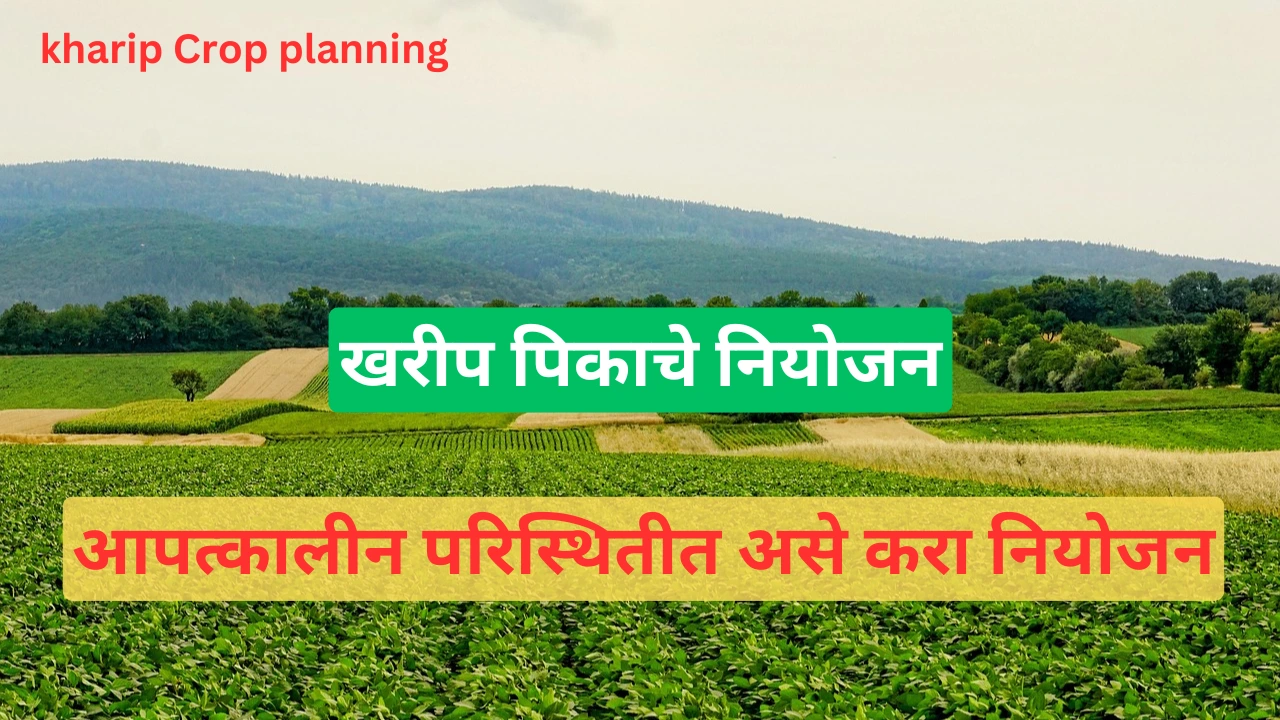kharip crop planning